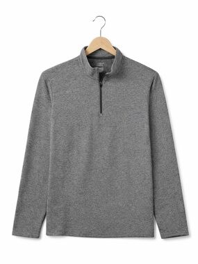 Lands’ End Rapid Dry Space Dye Quarter Zip Pullover Men’s XL UPF 50